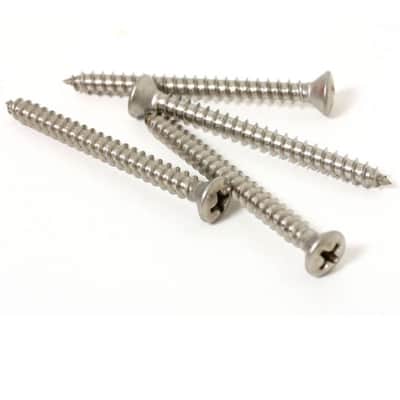 Screw Set, Neck Plate Screws, Stainless image 1