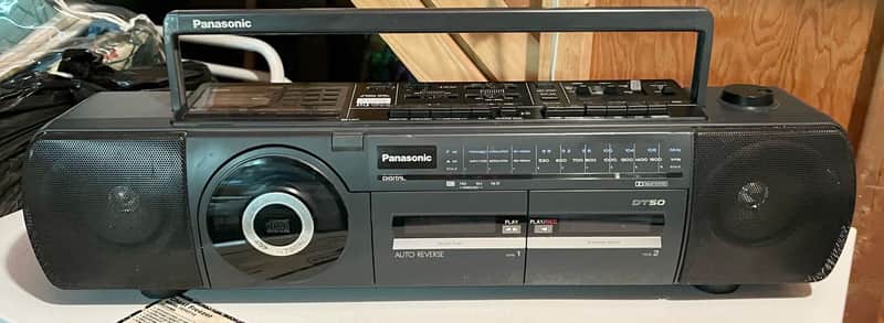 Panasonic RX-DT50 1988 - Black image 1