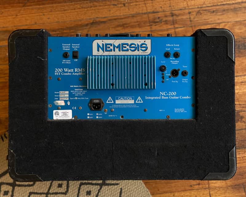 David Eden Nemesis NC200 200 Watt Bass Combo | Reverb