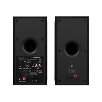 Klipsch Reference R-40PM 4 240W 2-Way Wireless Active Bookshelf Speakers, Pair, Black image 6