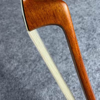 Handmade 4/4 Violin Bow 60g Ebony Frog Silver Mounted image 7