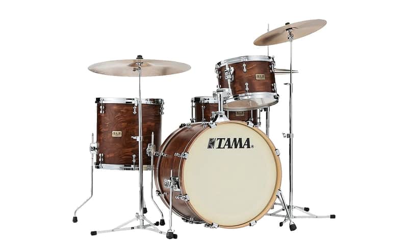 Tama  SLP Fat Spruce 12/16/22" 3pc Shell Pack - Satin wild spruce image 1