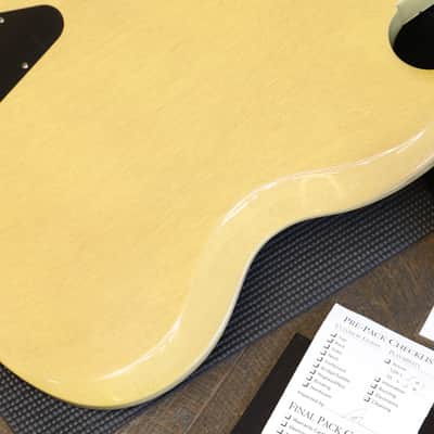 2011 Gibson Custom Shop 61 Reissue SG Electric Guitar TV Yellow + COA OHSC image 17