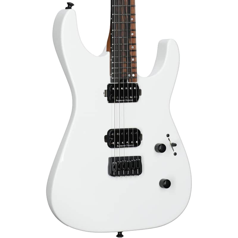 Jackson American Series Virtuoso HT Electric Guitar, (with Case), Snow White image 1