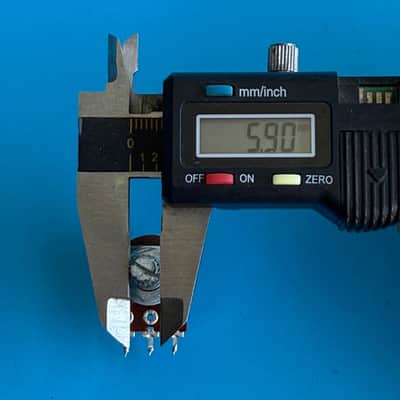 DEAN BASSOLA 10 Bass Amplifier Replacement Part: Potentiometer B10K Pot image 7