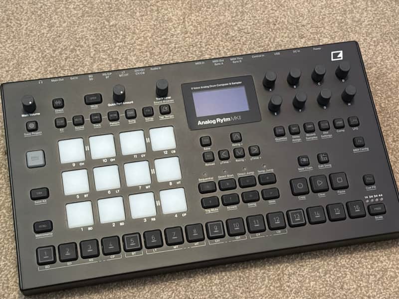 Elektron Analog Rytm MkII 2020 - Black image 1