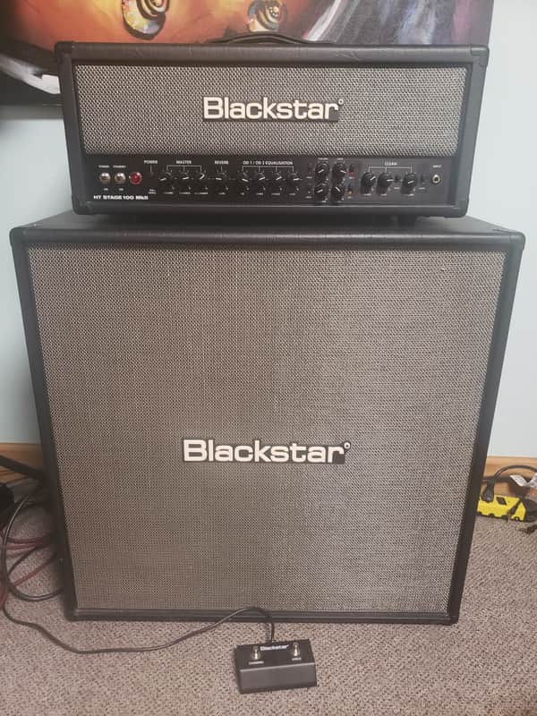 Blackstar HT Stage 100 MKII Half Stack 2023 - Black Tolex image 1