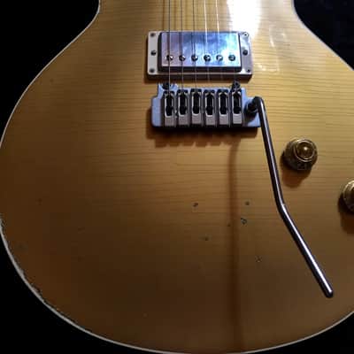 Gibson  Custom Shop Joe Perry Signed "Gold Rush" Les Paul  2019 Goldtop image 2