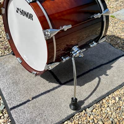 Sonor AQ2 16" x 15" Maple Bass Drum with Bass Mount Brown Fade Gloss image 9