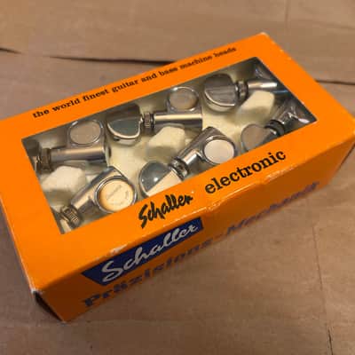 Ibanez Patent Pend. Tuning machines heads 3R 3L   1970s  - Chrome in Very Good Condition. image 11