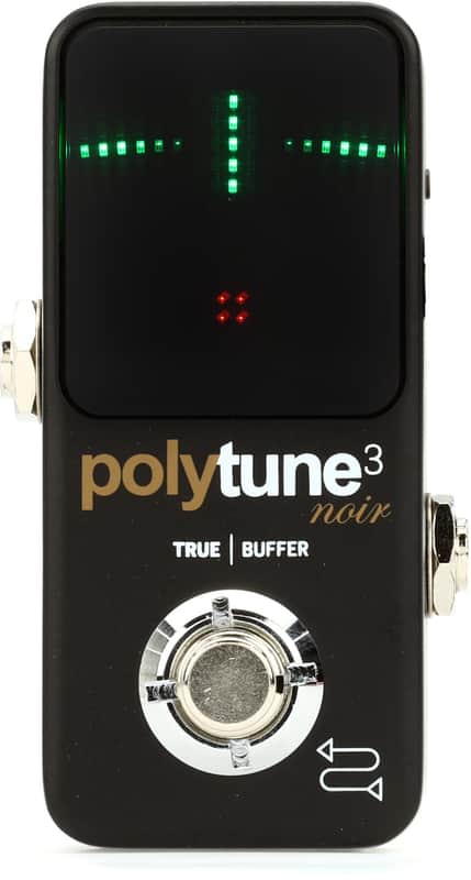 TC Electronic Polytune 3 Noir Mini Polyphonic Tuning Pedal | Reverb