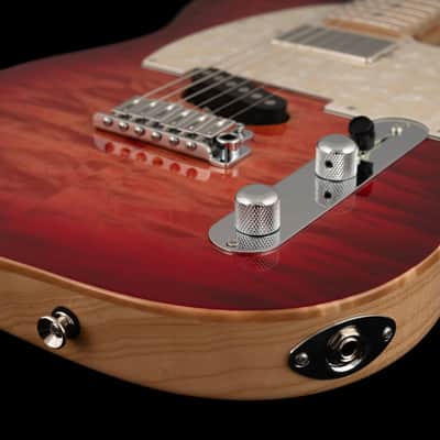 Tom Anderson Top T Classic - Natural Red Burst image 12