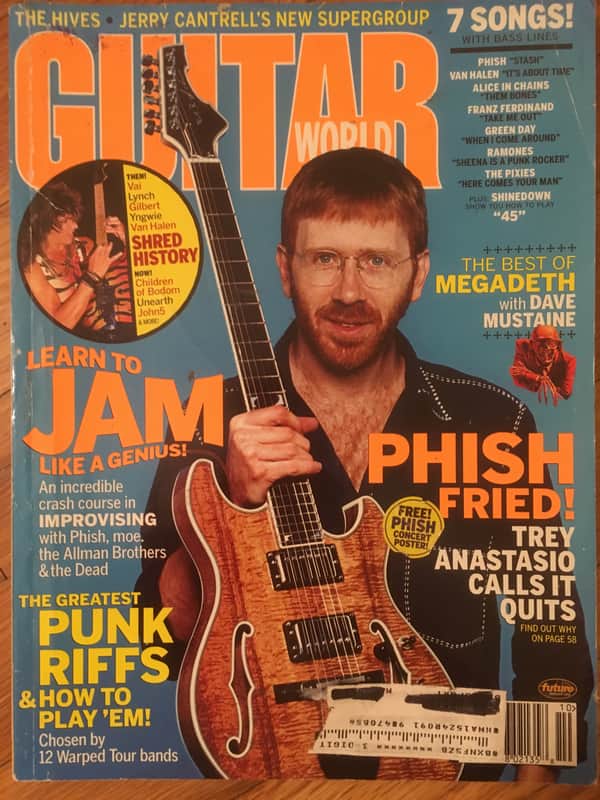 Guitar World October 2004 - Trey Anastasio | Reverb