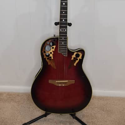 Ovation Celebrity CS257 - 2000s - Cherry Burst - w/ OHSC image 2