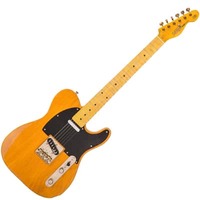 Vintage V52MRBS Icon Distressed Butterscotch image 3