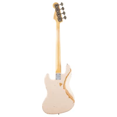 Fender Flea Signature Jazz Bass - Shell Pink w/ Rosewood FB image 8