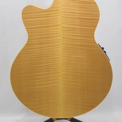 Fender CJ-290SCE Jumbo Natural image 10