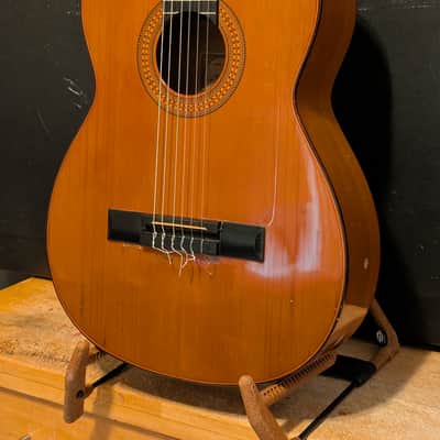 CBS MASTERWORKS Kazou Yairi MWG-Y1040 Acoustic Classical Flamenco Guitar 1970s Natural RARE image 4