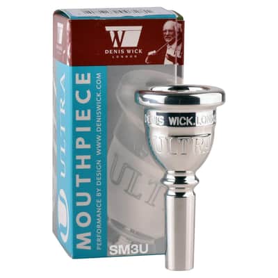 Denis Wick Steven Mead Ultra Euphonium Mouthpiece Silver Plated 5880E-SM3U image 1