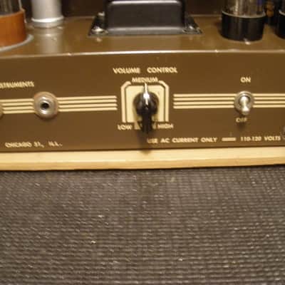 Vintage 1947-8 Supro Supreme Tube Combo Amp - 2 Tone Brown - Valco Made - Very Clean! image 5