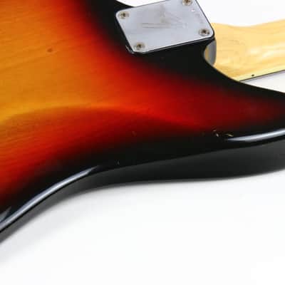1972 Fender Jaguar Sunburst Vintage Guitar | 100% Original, Offset, Chunky Neck! image 23
