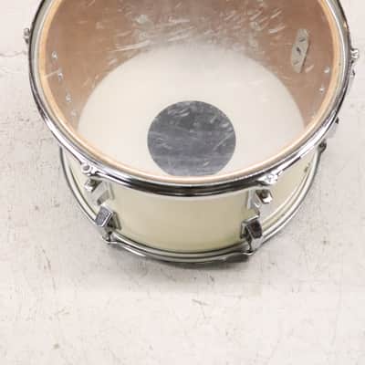 Apollo 9x13 Rack Tom Drum White Wrap Vintage 1980's MIJ image 12