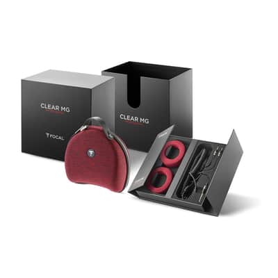 Focal Clear MG Professional Red Headphones image 3
