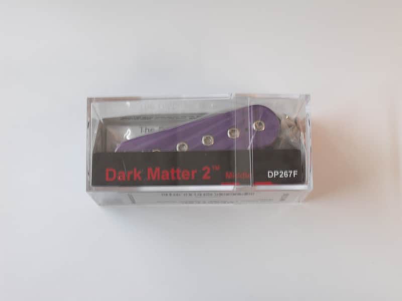 DiMarzio Dark Matter 2 Middle Single Coil Pick-up Purple W/Chrome Poles DP 267 F image 1