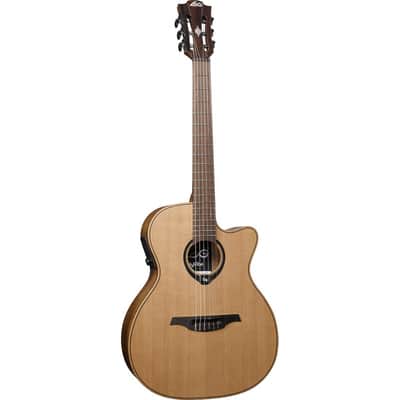 Lag THV10-N-ACE | Hyvibe Nylon Auditorium Cutaway. New with Full Warranty!