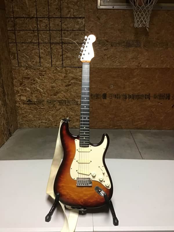 Fender 35th anniversary stratocaster 89-90 - ebony image 1