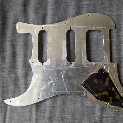 Asher Celluliod Strat Pickguard Vintage Style Tortoise image 2