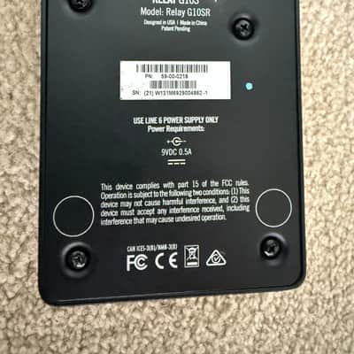 Line 6 Relay G10S Stompbox-Size Digital Guitar Wireless System 2019 - 2020 - Black image 5