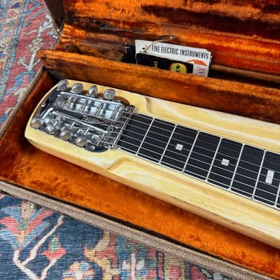 1962 Fender Deluxe 8-String Lap Steel w/OHSC, Hang Tags, Accessories image 17