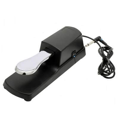 Piano / Keyboard Sustain Pedal w/ Polarity Switch 1/4" Jack image 1