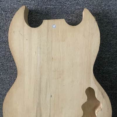 Left Handed Solid Basswood Guitar Body image 6