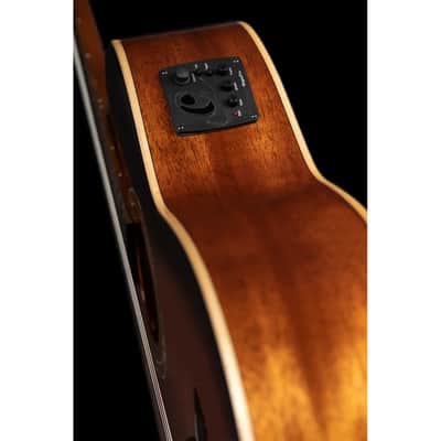 Ortega RCE238SN-FT-L Performer Series Solid Spruce Top Mahogany Neck Nylon 6-String Classical Acoustic-Electric Guitar w/Gig Bag For Left Hand Player image 10