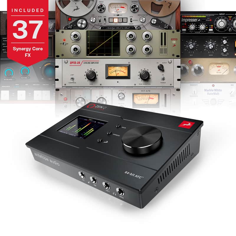 Antelope Audio Zen Q Synergy Core 14x10 USB-C Desktop Audio Recording Interface image 1