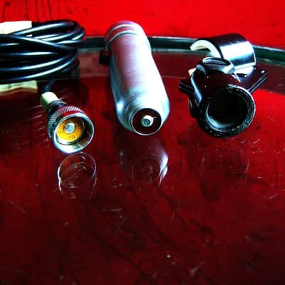 Vintage RARE 1950's Shure 245S ceramic microphone / 777 crystal Hi Z harp mic w accessories image 14