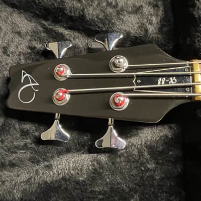 1983 Vantage (Matsumoku) MIJ X-88 Bass - fully restored in custom Lake Placid Blue w/HSC image 5