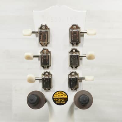Used Gibson Les Paul Special Tribute P90 Electric Guitar White image 5
