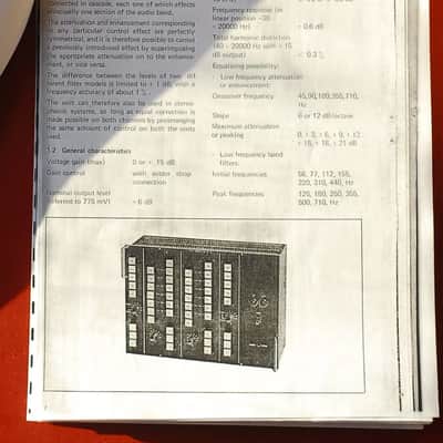 Siemens ELA 75-15 Universal Equalizer Pair, Discrete Pushbutton Mastering EQ Pultec Neumann image 11