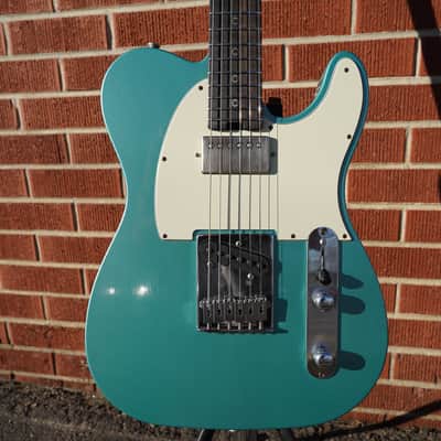 Schecter USA CUSTOM SHOP Nick Johnston PT S/H Wembley Teal Green Metallic Aged Nitro w/ Case NOS (2022) image 4