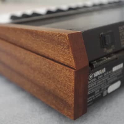 Wood ends for Yamaha DX7 DX9 synthesizer Side panels End caps Mahogany