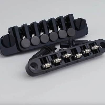 Vintage Tailpiece TP6 with Roller TOM Tune-O-Matic Bridge