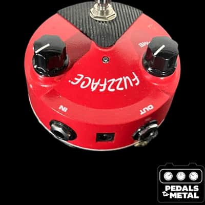 Dunlop FFM2 Germanium Fuzz Face Mini 2014 - Present - Red - X16384 image 2