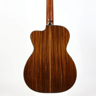 Bourgeois OM-C 2007 Cutaway Custom Acoustic Guitar - Italian Spruce Indian Rosewood image 8