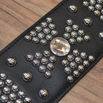 Carlino Custom Templar Tigereye Crystal Black Leather Strap image 8