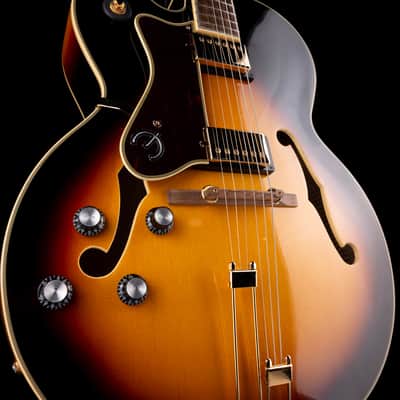 Pre-Owned 2023 Epiphone Broadway Left-Handed Sunburst With Case image 5