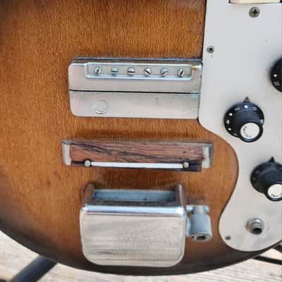 RARE! Teisco MJ-2L Sunburst StarWay 1960s Japan image 11