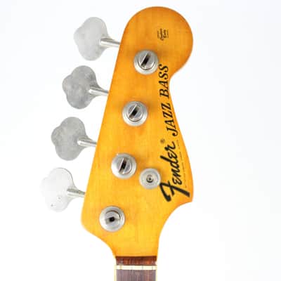 1969 Vintage Fender Jazz Bass Maple/Rosewood NECK USA 1960s Early-CBS w/Original Tuners image 9